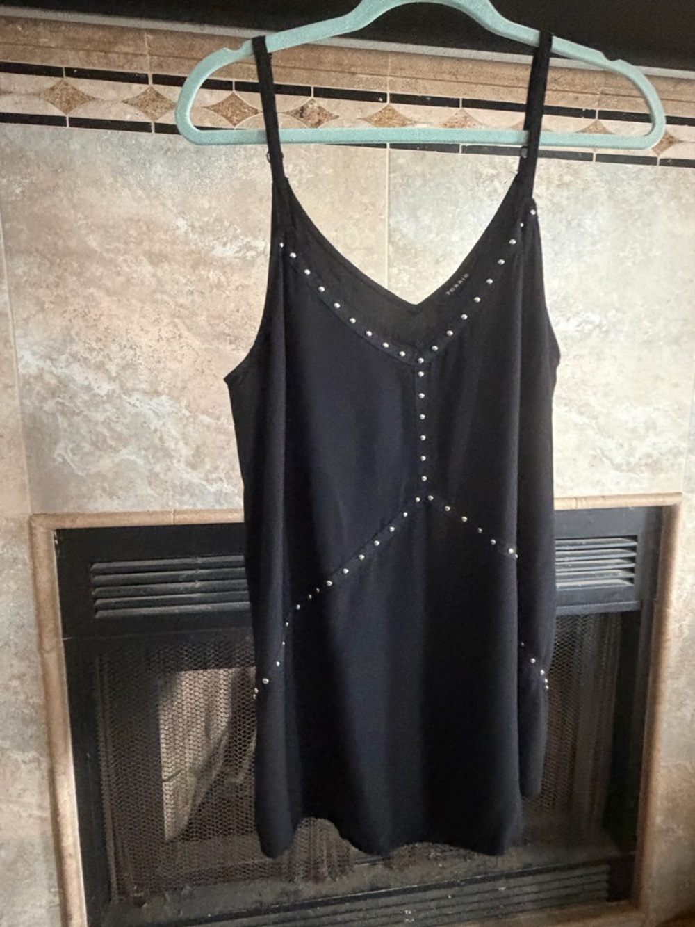 torrid Black Studded V-Neck Camisole
